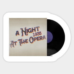 RETRO VINYL OPERA 30s Sticker